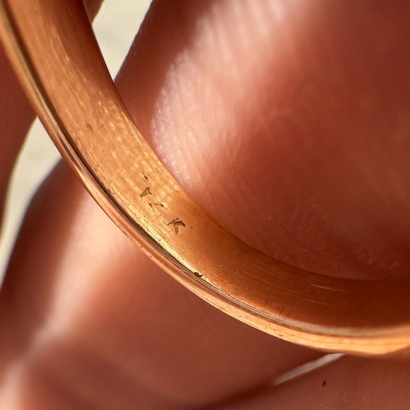 Vintage 14K Gold Rubellite Tourmaline Ring - Picture 7 of 7